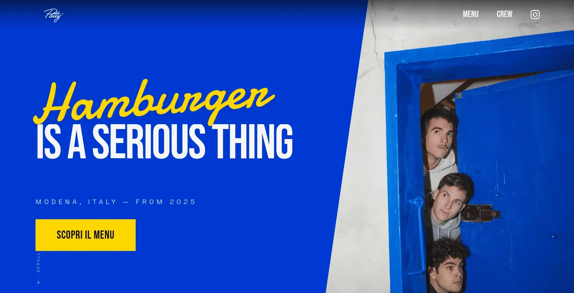 Patty Concept Website